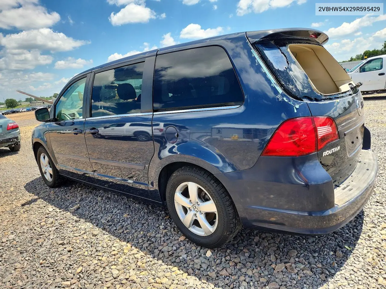 2009 Volkswagen Routan Sel VIN: 2V8HW54X29R595429 Lot: 60632726