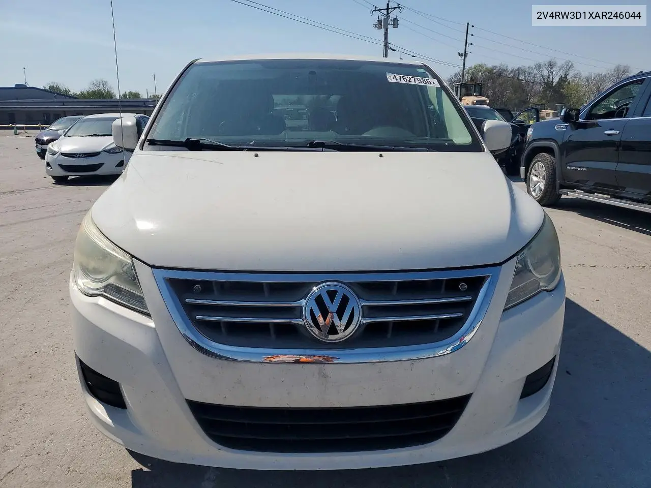2010 Volkswagen Routan Se VIN: 2V4RW3D1XAR246044 Lot: 47627986