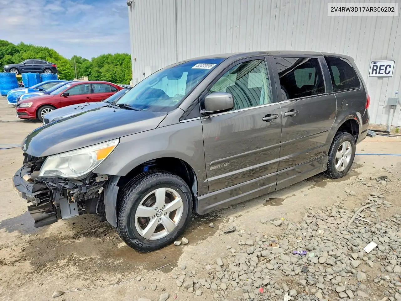 2010 Volkswagen Routan Se VIN: 2V4RW3D17AR306202 Lot: 52422096