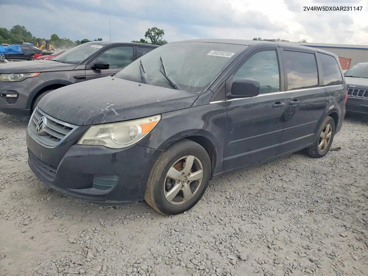 2010 Volkswagen Routan Sel VIN: 2V4RW5DX0AR231147 Lot: 59206236