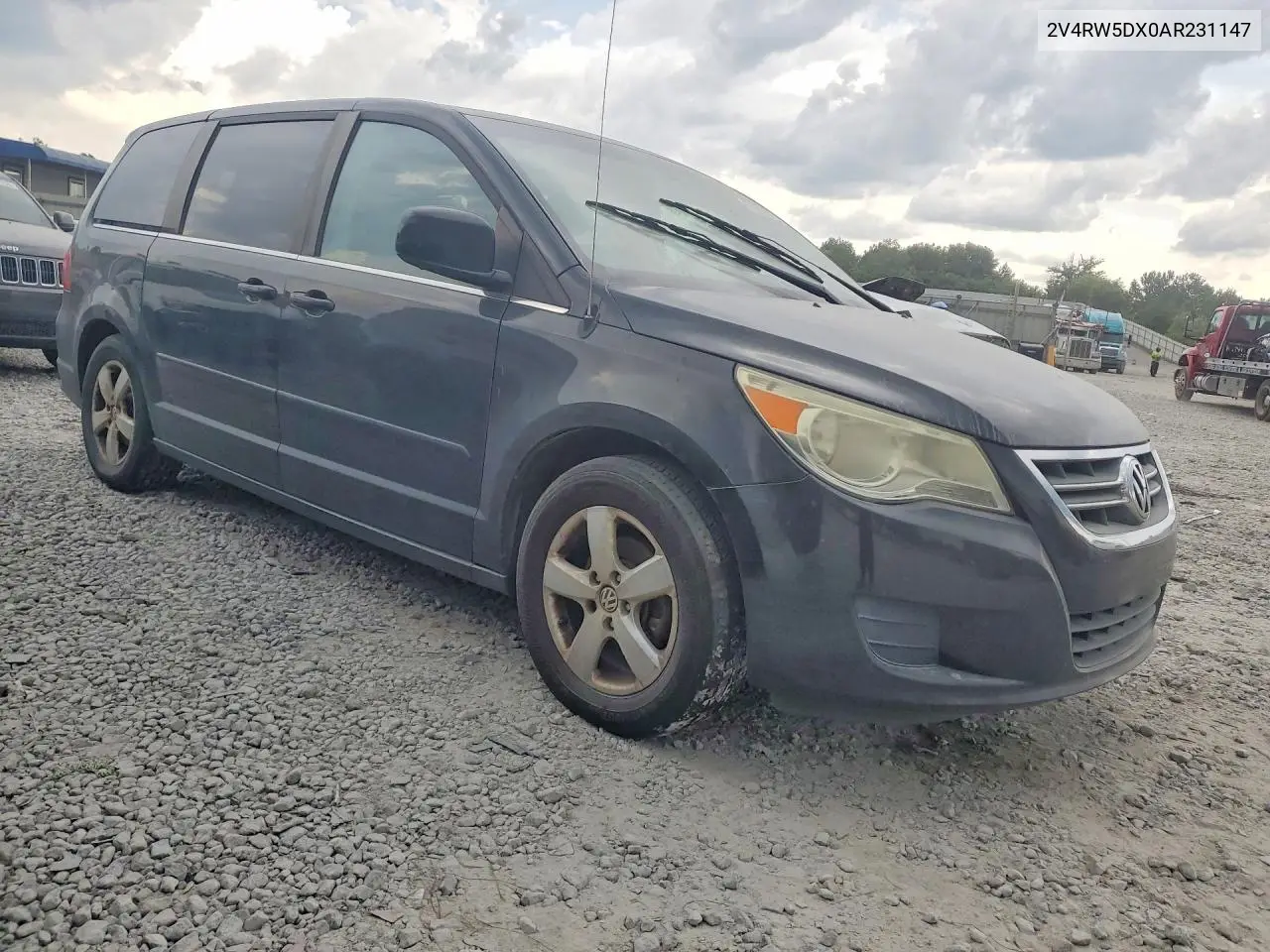 2010 Volkswagen Routan Sel VIN: 2V4RW5DX0AR231147 Lot: 59206236
