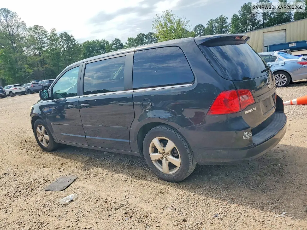 2010 Volkswagen Routan Se VIN: 2V4RW3D1XAR280260 Lot: 61492096