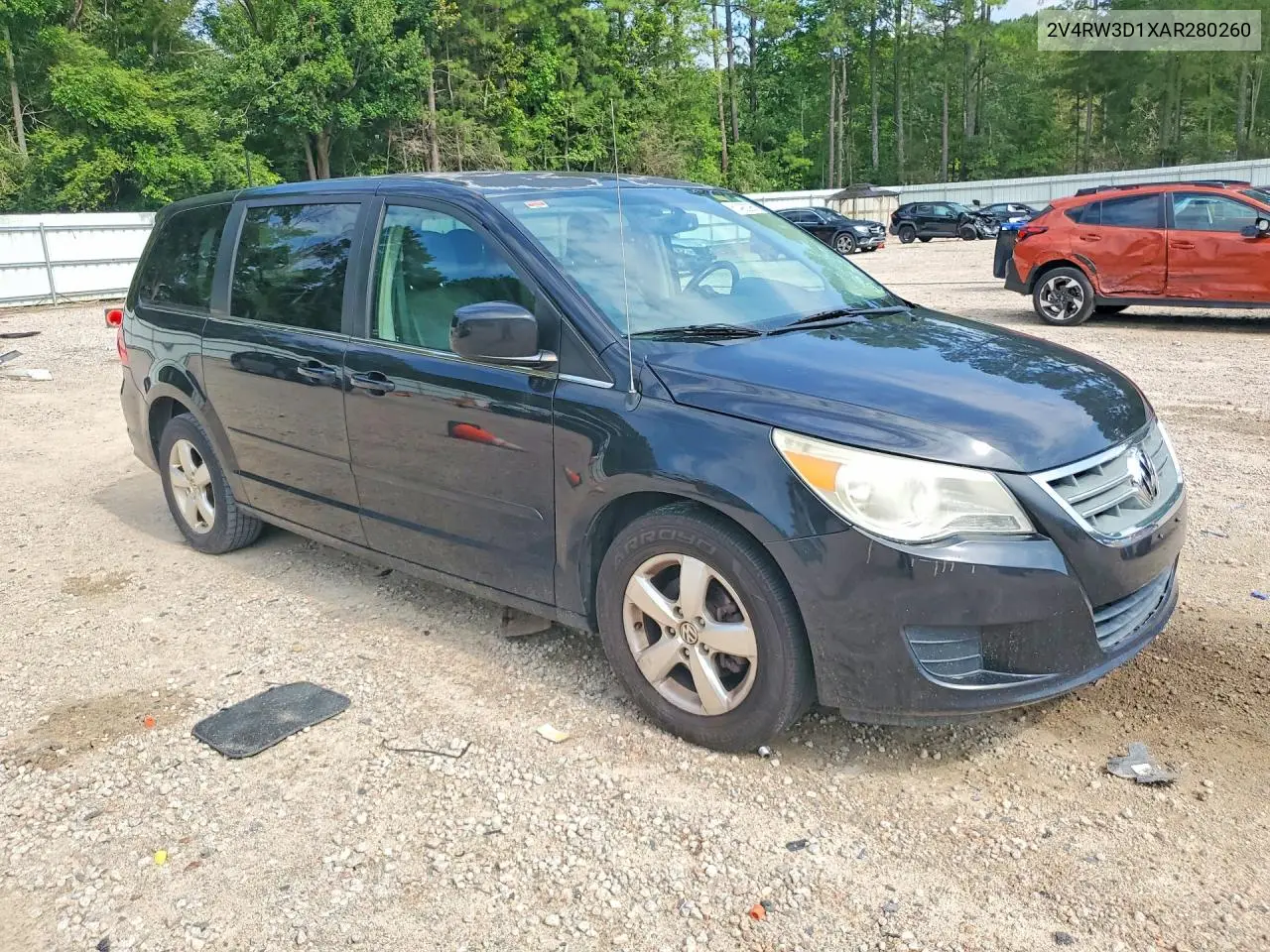 2010 Volkswagen Routan Se VIN: 2V4RW3D1XAR280260 Lot: 61492096