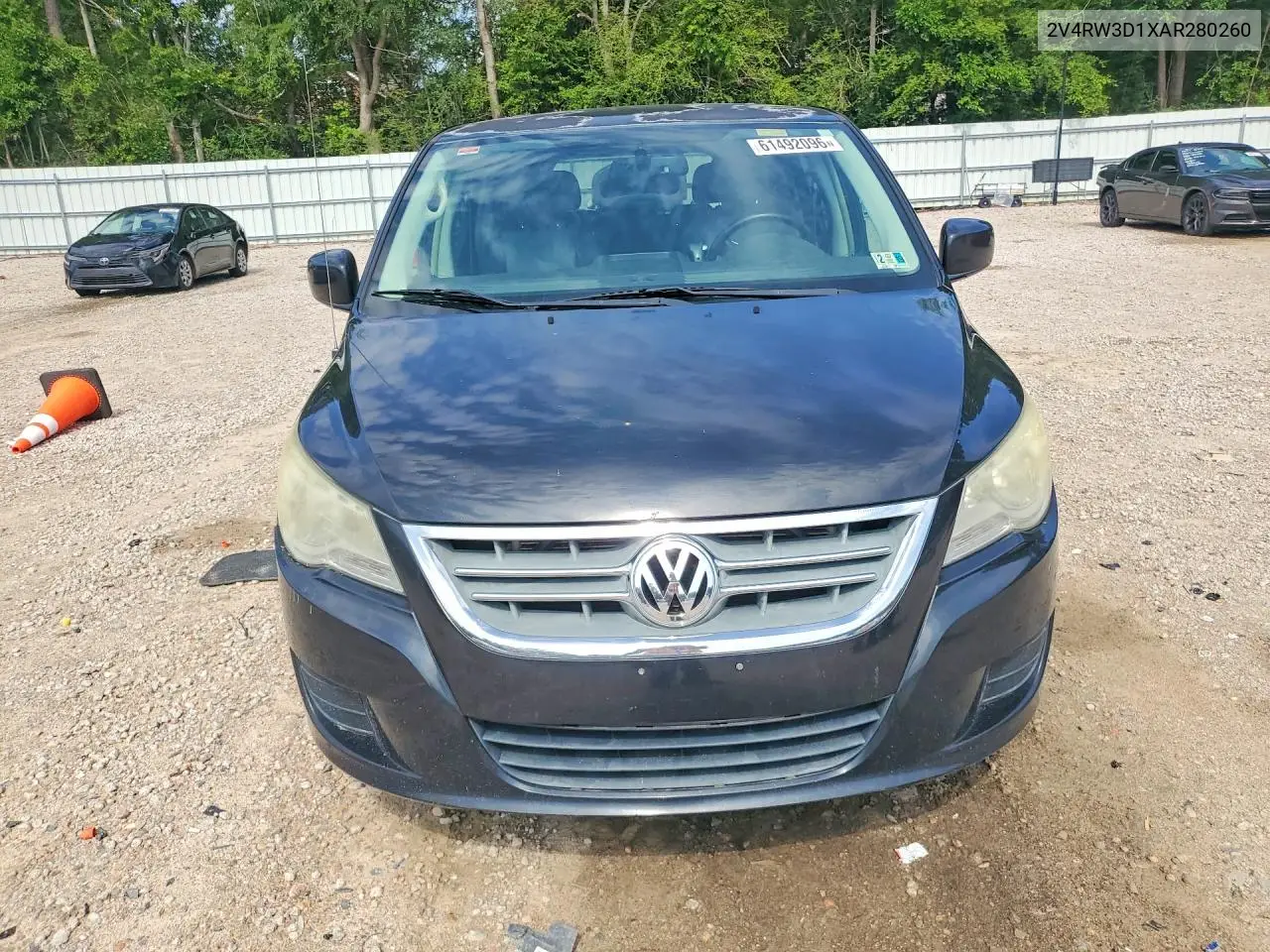 2010 Volkswagen Routan Se VIN: 2V4RW3D1XAR280260 Lot: 61492096