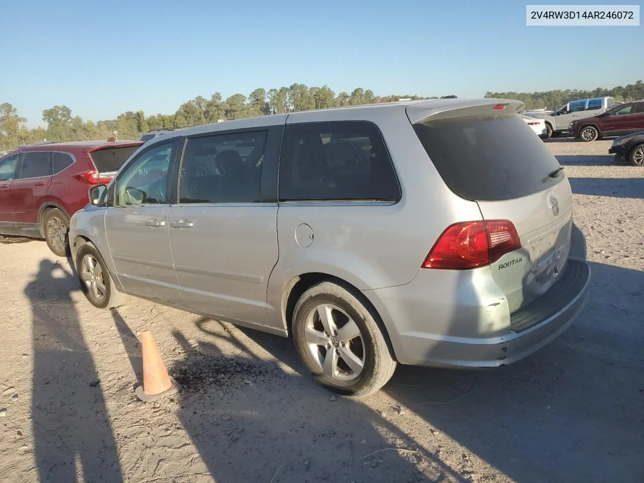 2010 Volkswagen Routan Se VIN: 2V4RW3D14AR246072 Lot: 87290255