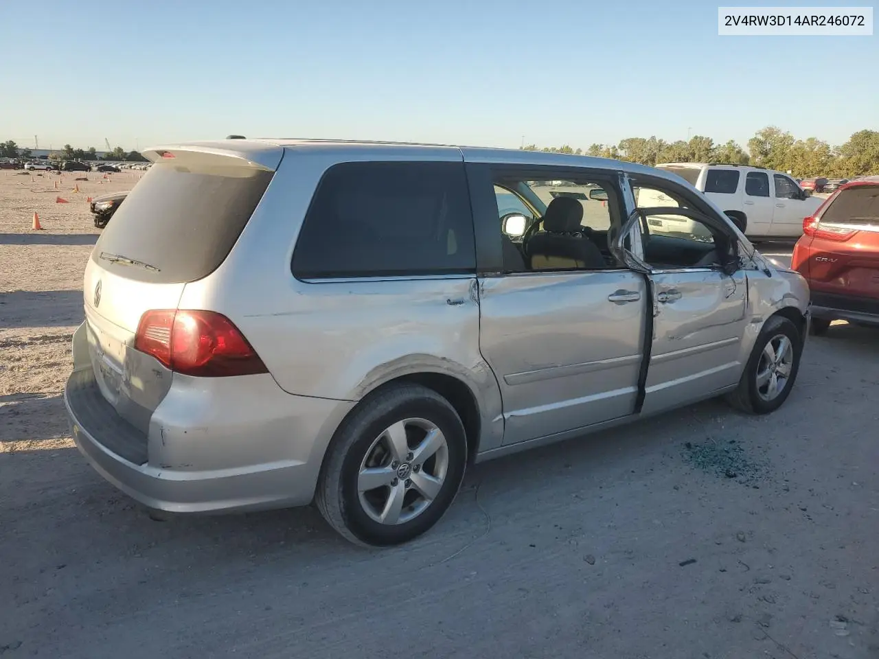 2010 Volkswagen Routan Se VIN: 2V4RW3D14AR246072 Lot: 87290255