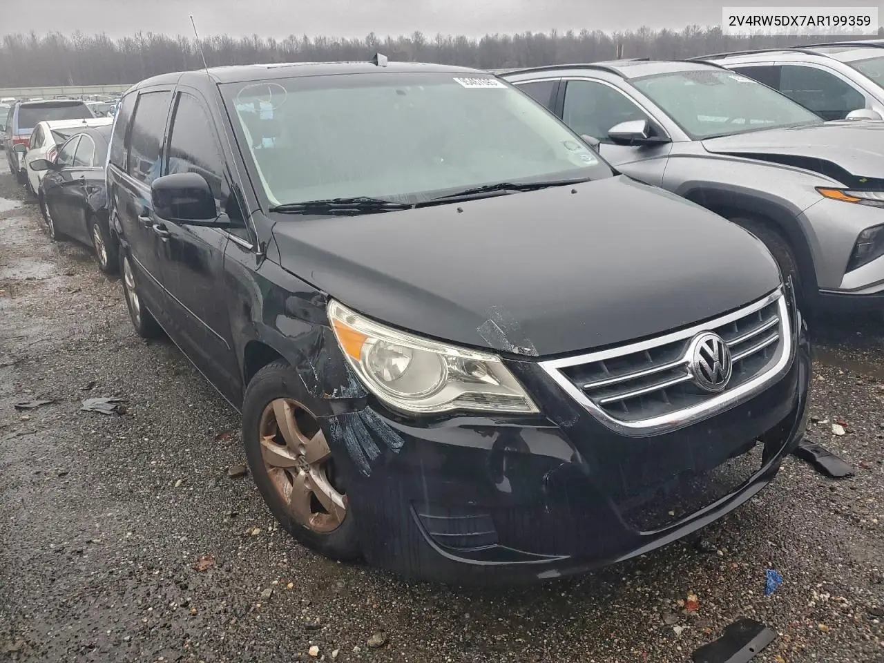 2010 Volkswagen Routan Sel VIN: 2V4RW5DX7AR199359 Lot: 95467695