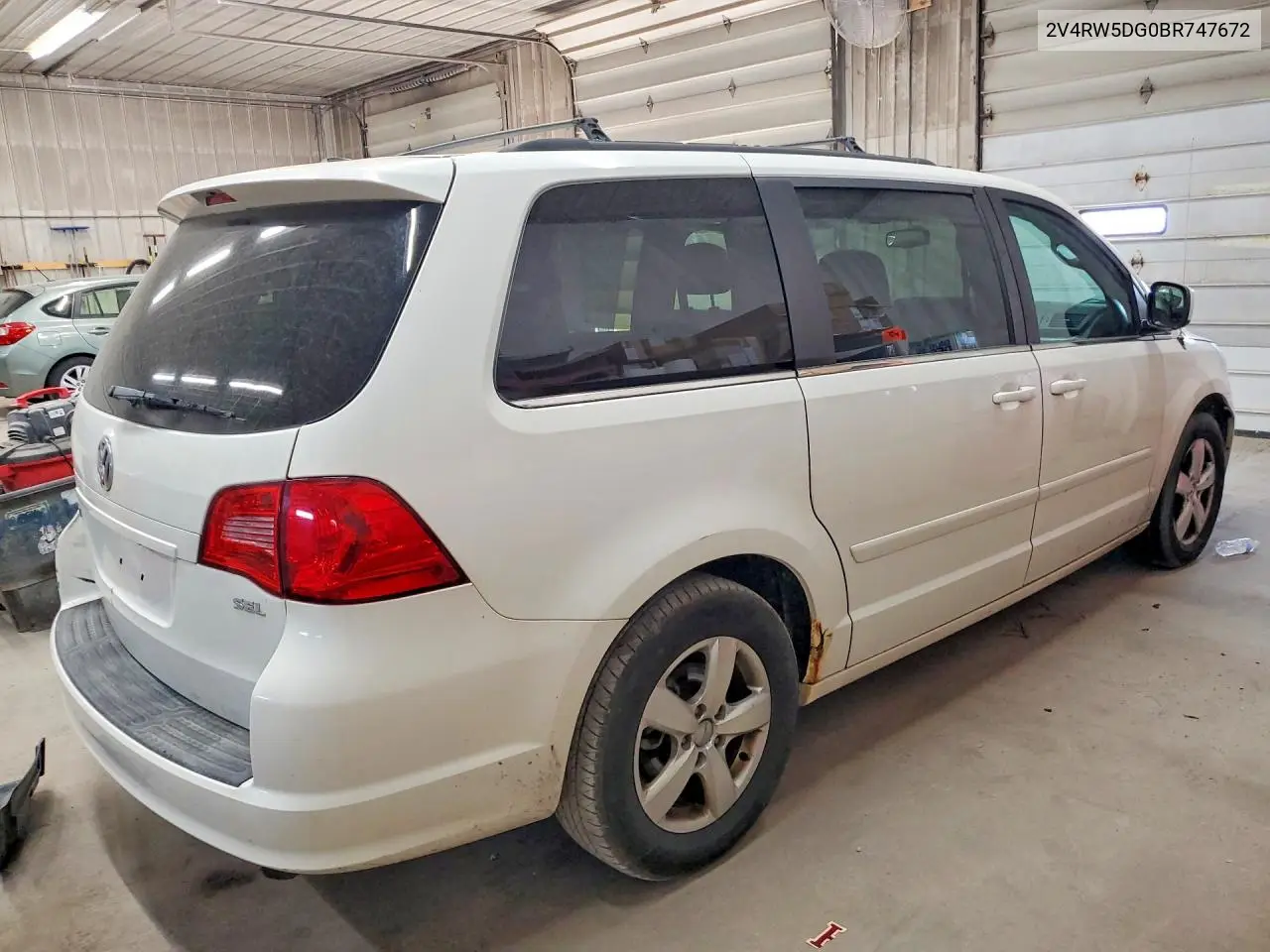 2011 Volkswagen Routan Sel VIN: 2V4RW5DG0BR747672 Lot: 54039356