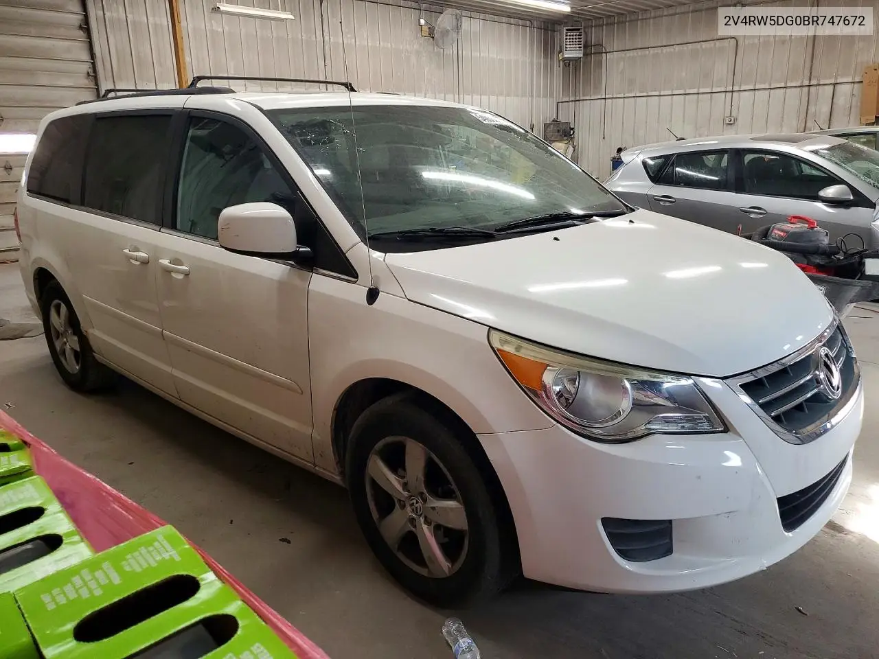 2011 Volkswagen Routan Sel VIN: 2V4RW5DG0BR747672 Lot: 54039356