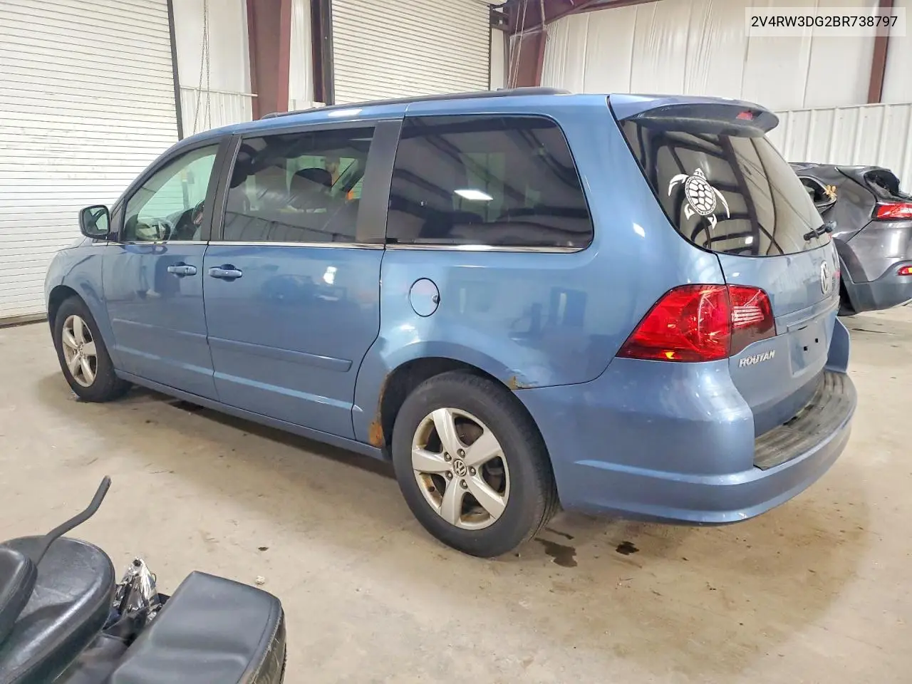 2011 Volkswagen Routan Se VIN: 2V4RW3DG2BR738797 Lot: 56837706