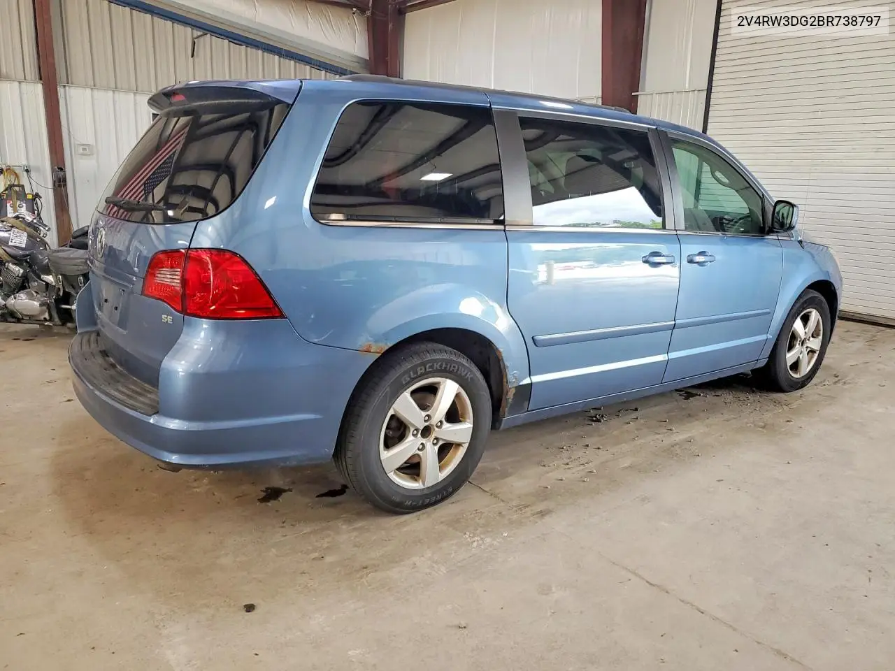 2011 Volkswagen Routan Se VIN: 2V4RW3DG2BR738797 Lot: 56837706