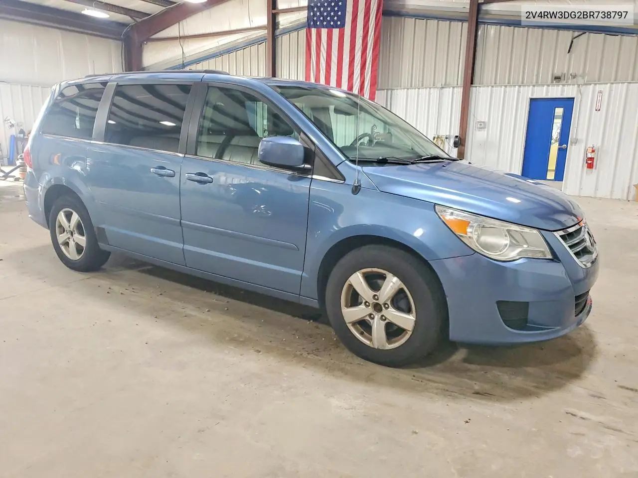 2011 Volkswagen Routan Se VIN: 2V4RW3DG2BR738797 Lot: 56837706