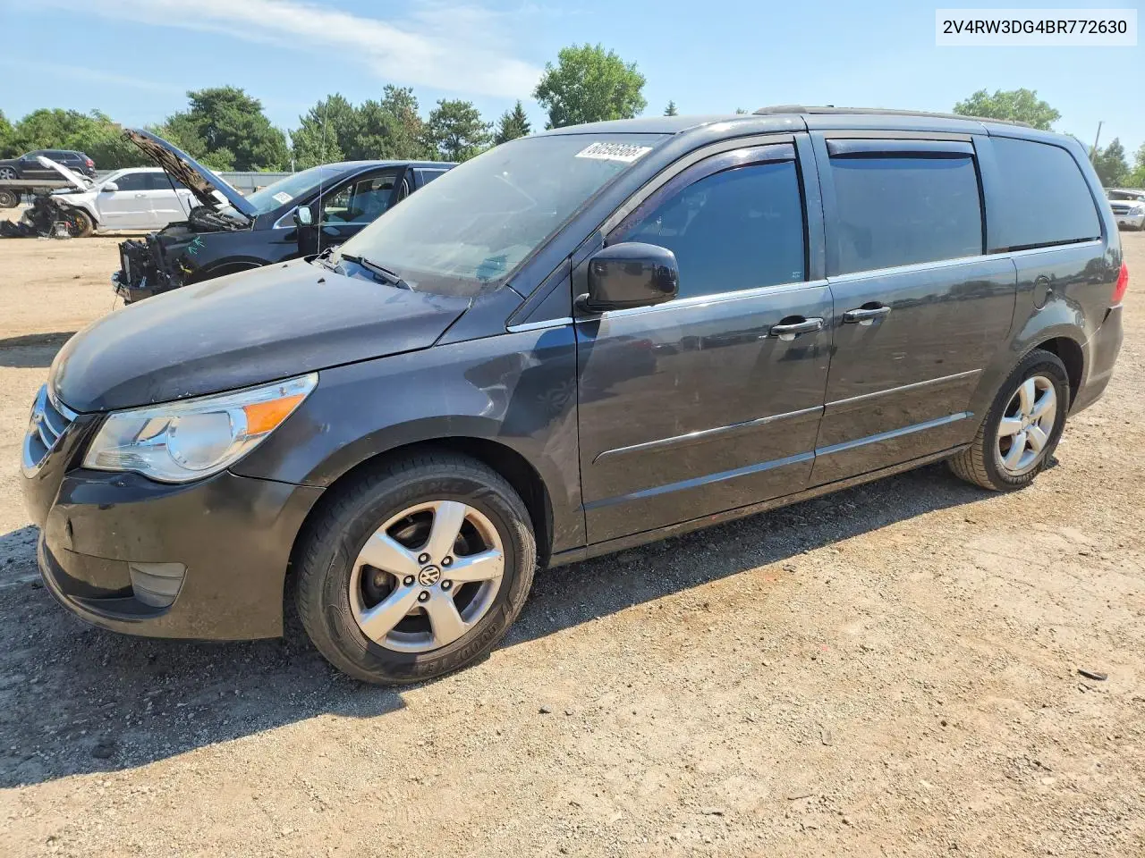 2011 Volkswagen Routan Se VIN: 2V4RW3DG4BR772630 Lot: 60596966