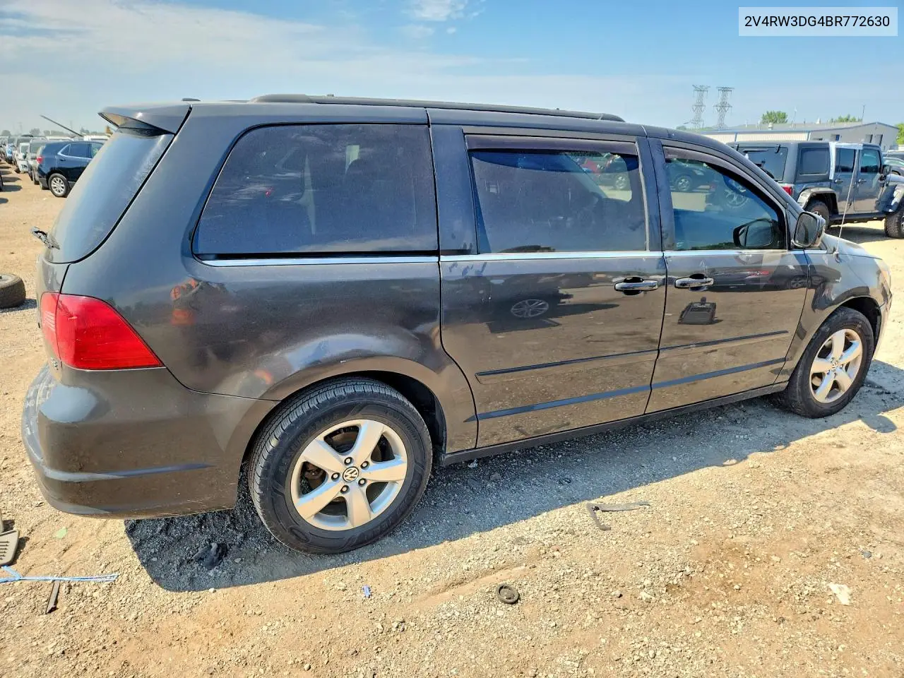 2011 Volkswagen Routan Se VIN: 2V4RW3DG4BR772630 Lot: 60596966