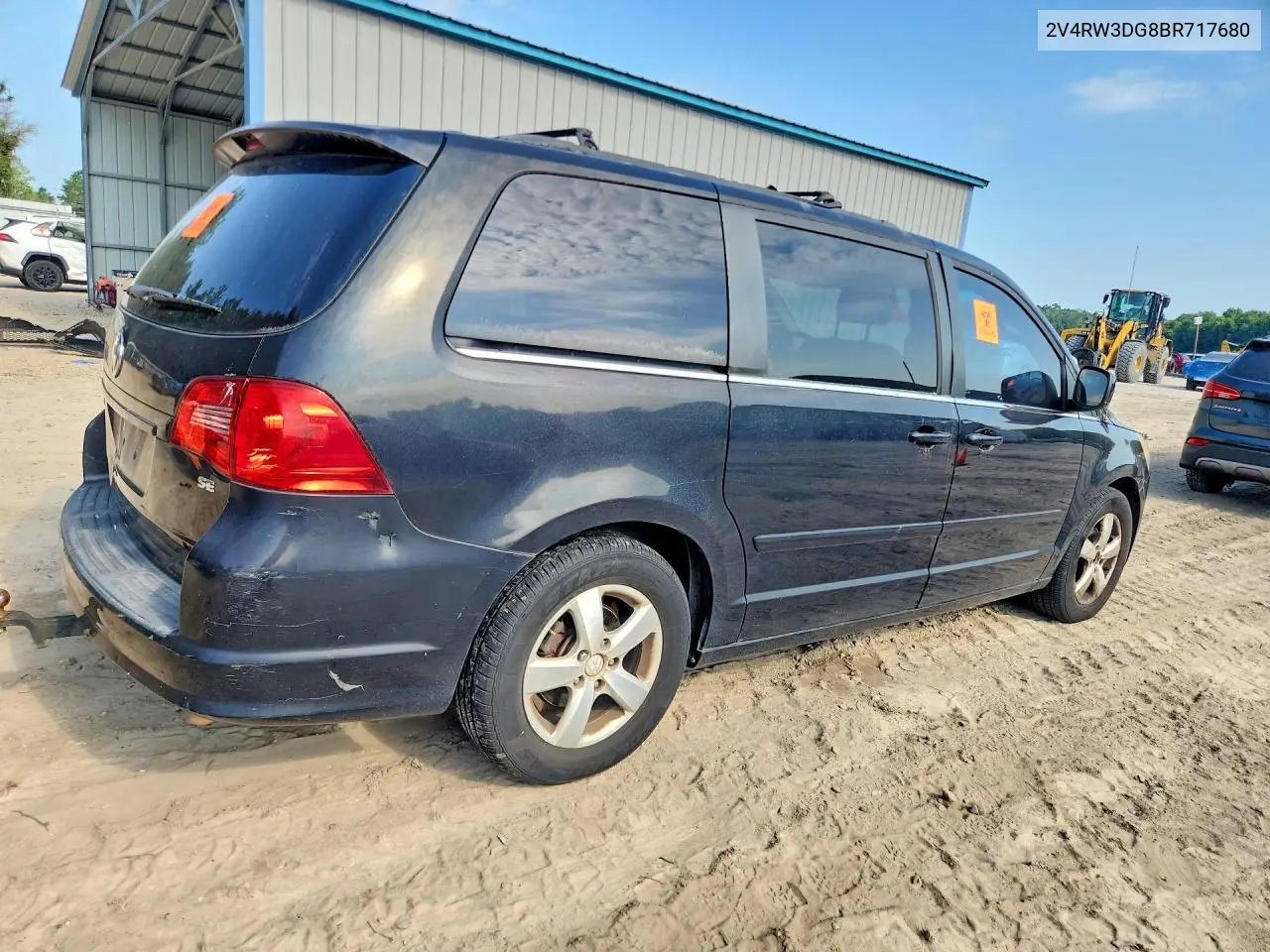2011 Volkswagen Routan Se VIN: 2V4RW3DG8BR717680 Lot: 85988505
