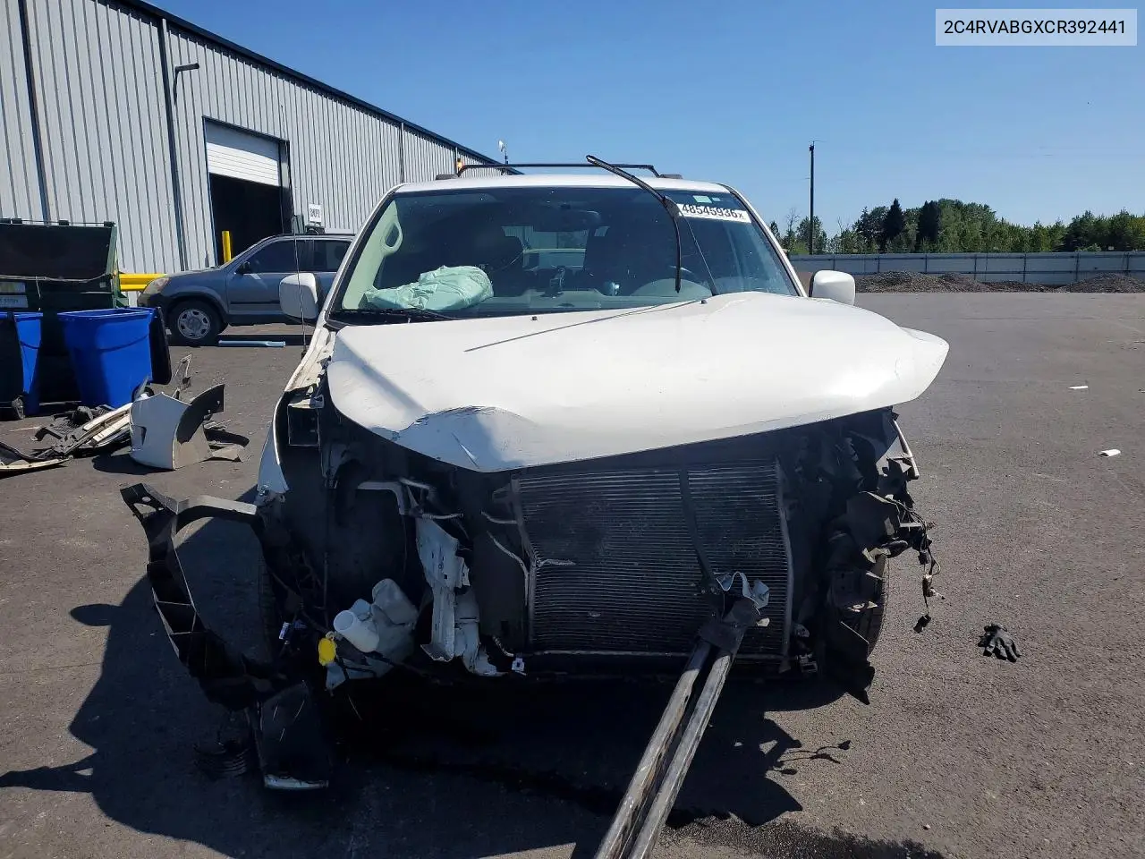 2012 Volkswagen Routan Se VIN: 2C4RVABGXCR392441 Lot: 48545936