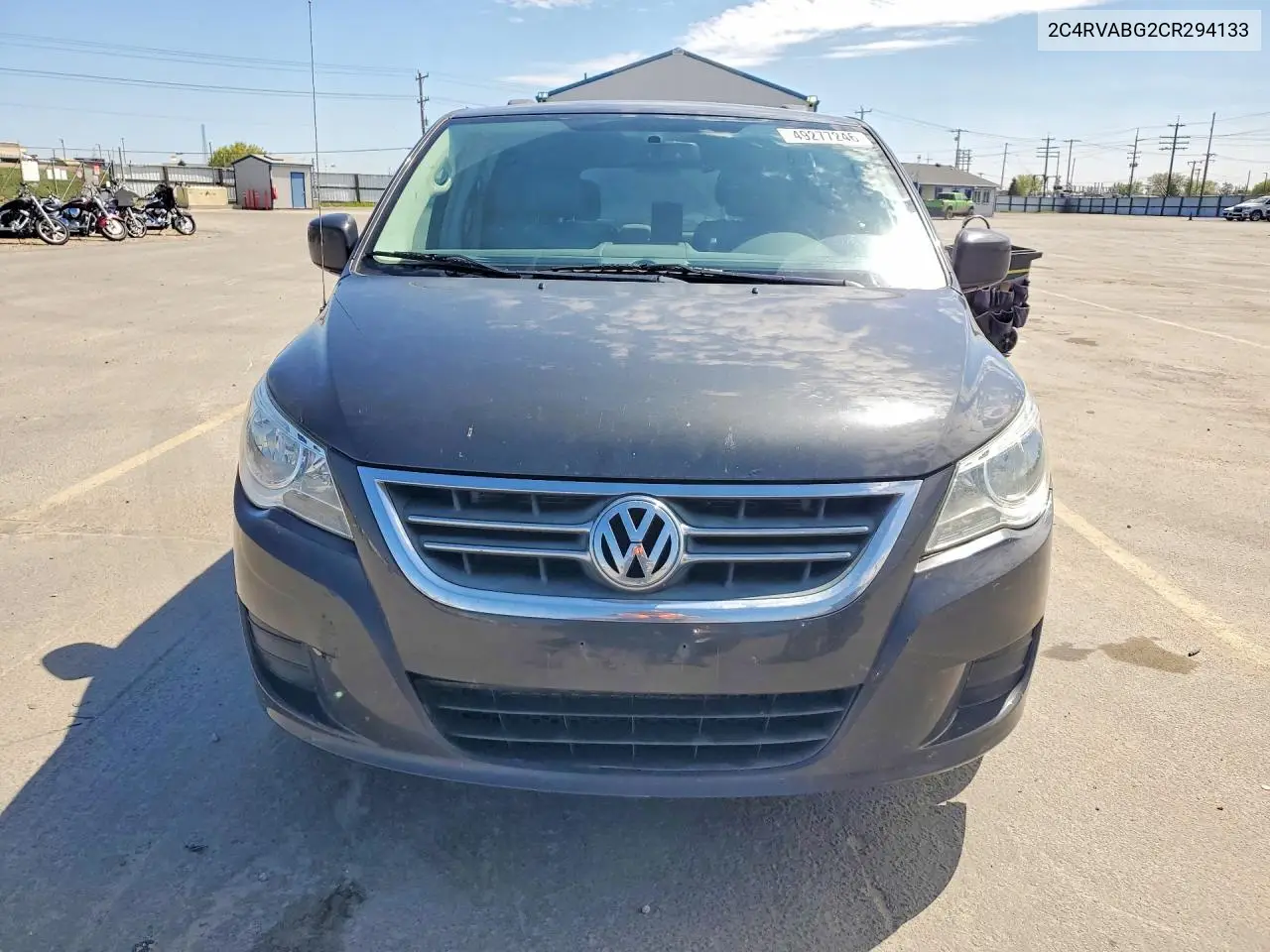 2012 Volkswagen Routan VIN: 2C4RVABG2CR294133 Lot: 49277246