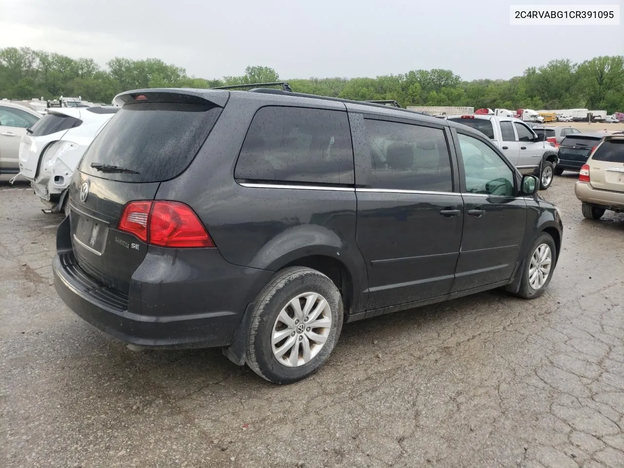 2012 Volkswagen Routan Se VIN: 2C4RVABG1CR391095 Lot: 51515584