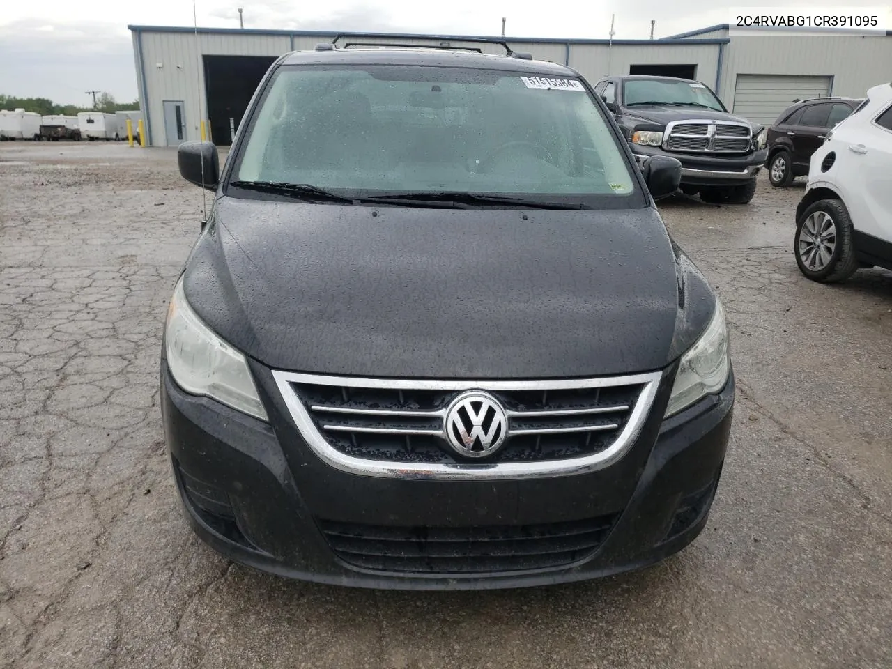 2012 Volkswagen Routan Se VIN: 2C4RVABG1CR391095 Lot: 51515584