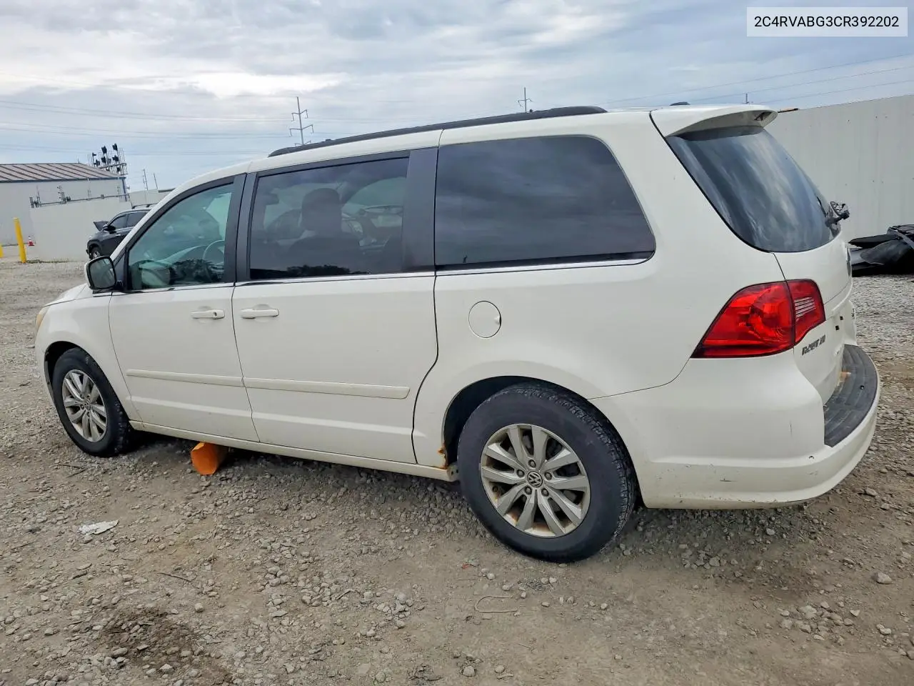 2012 Volkswagen Routan Se VIN: 2C4RVABG3CR392202 Lot: 54135576