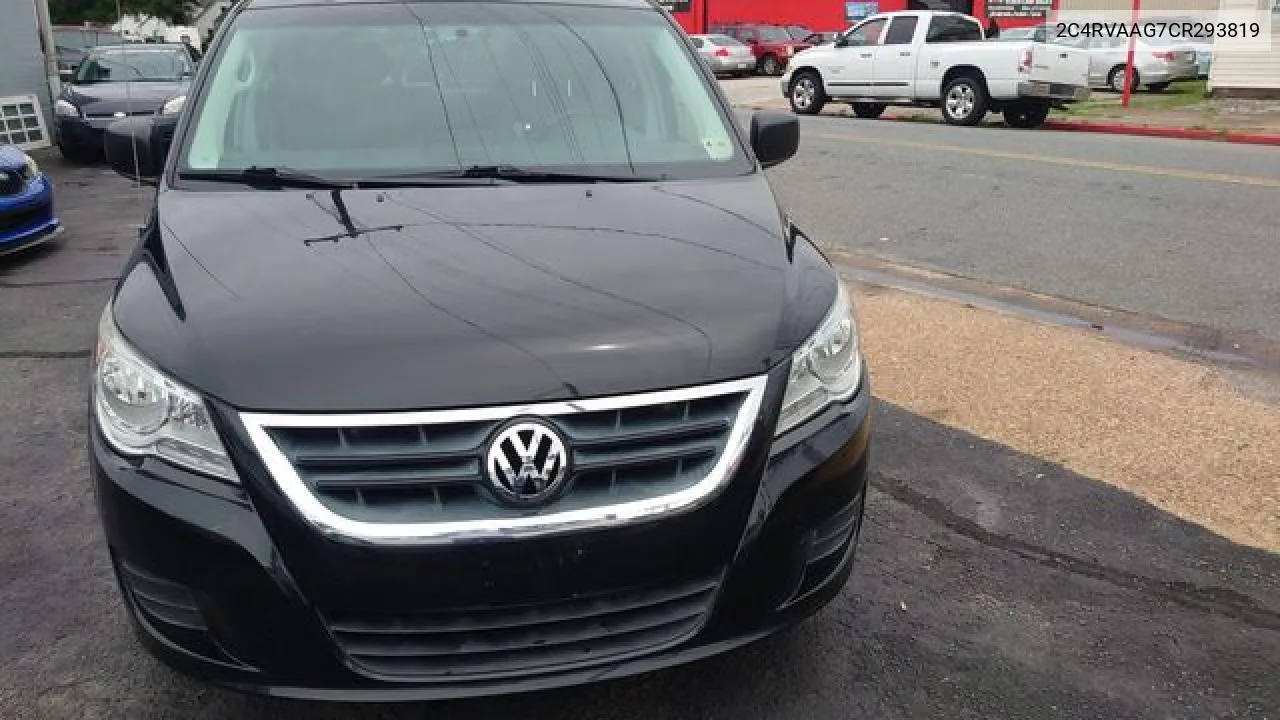 2012 Volkswagen Routan S VIN: 2C4RVAAG7CR293819 Lot: 56058762