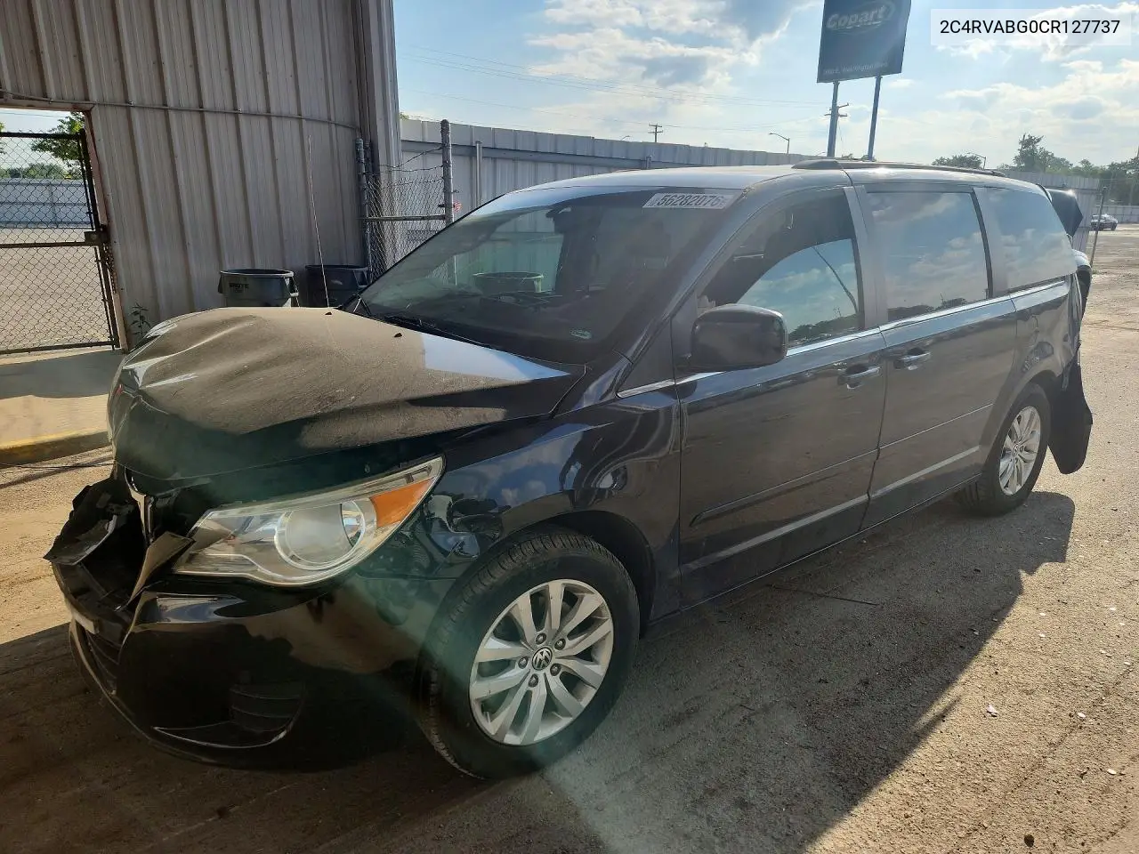 2012 Volkswagen Routan Se VIN: 2C4RVABG0CR127737 Lot: 56282076
