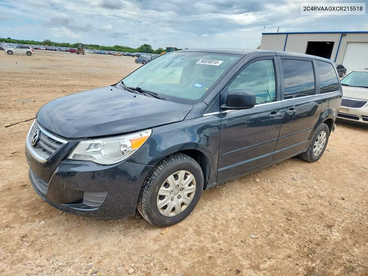 2012 Volkswagen Routan S VIN: 2C4RVAAGXCR215518 Lot: 56930816