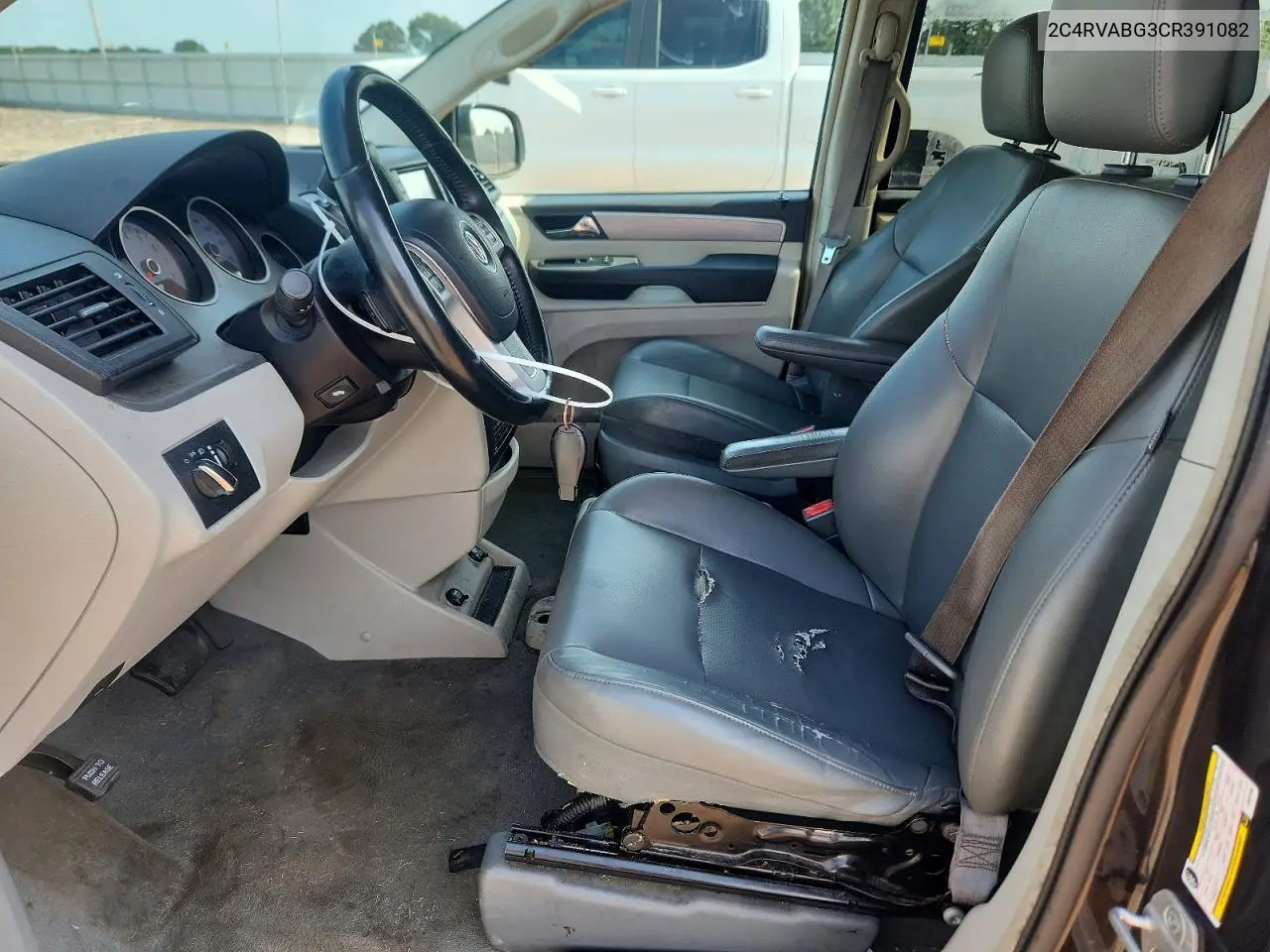 2012 Volk Routan Se VIN: 2C4RVABG3CR391082 Lot: 59335486