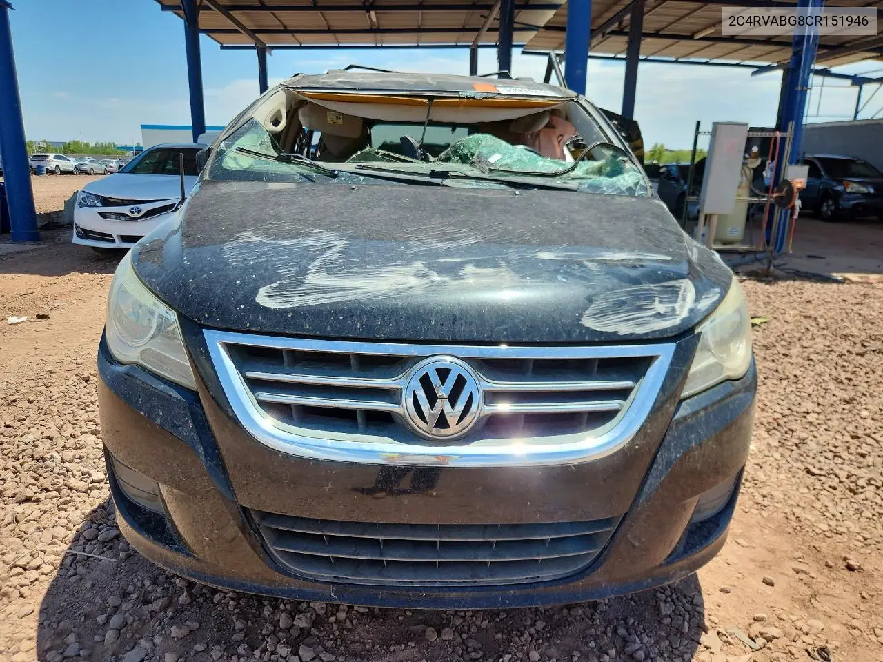 2012 Volkswagen Routan Se VIN: 2C4RVABG8CR151946 Lot: 59994246