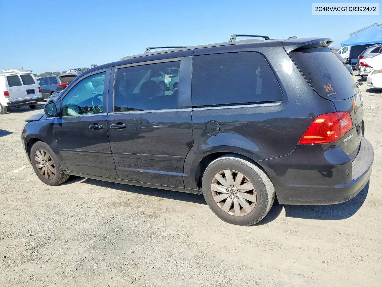 2012 Volkswagen Routan Sel VIN: 2C4RVACG1CR392472 Lot: 60016266
