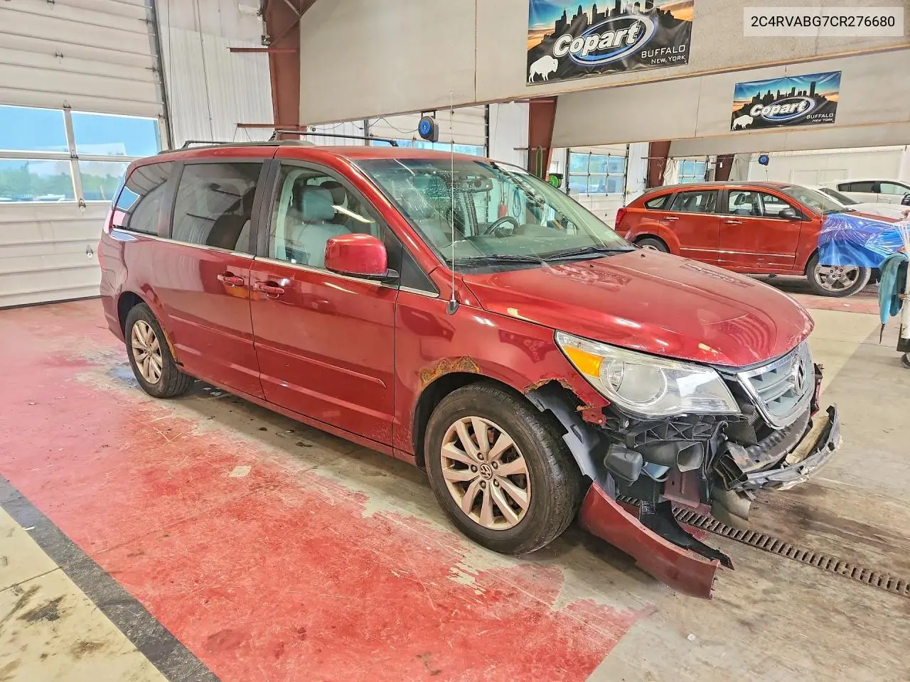 2012 Volkswagen Routan Se VIN: 2C4RVABG7CR276680 Lot: 60942936