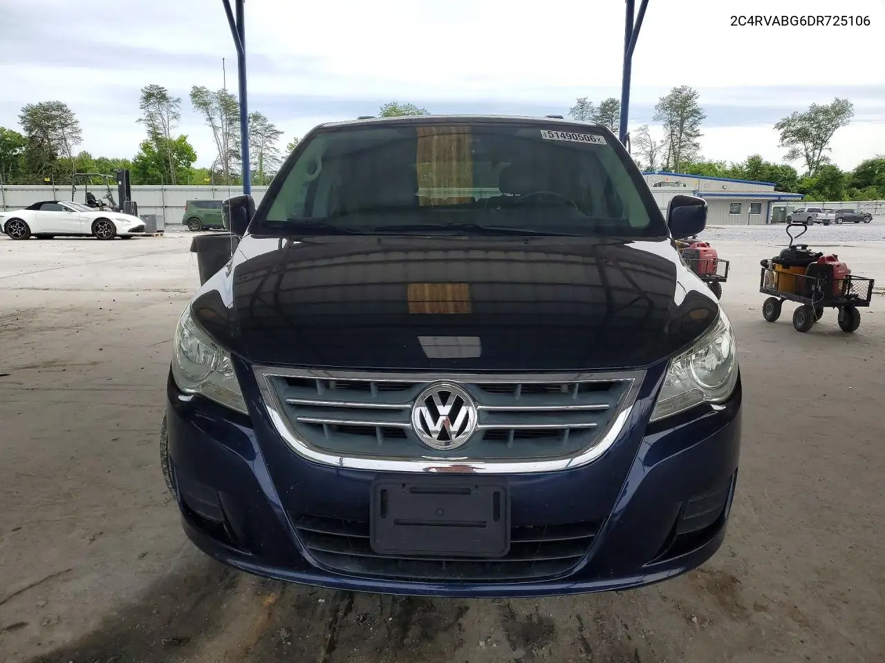 2013 Volkswagen Routan Se VIN: 2C4RVABG6DR725106 Lot: 51490506