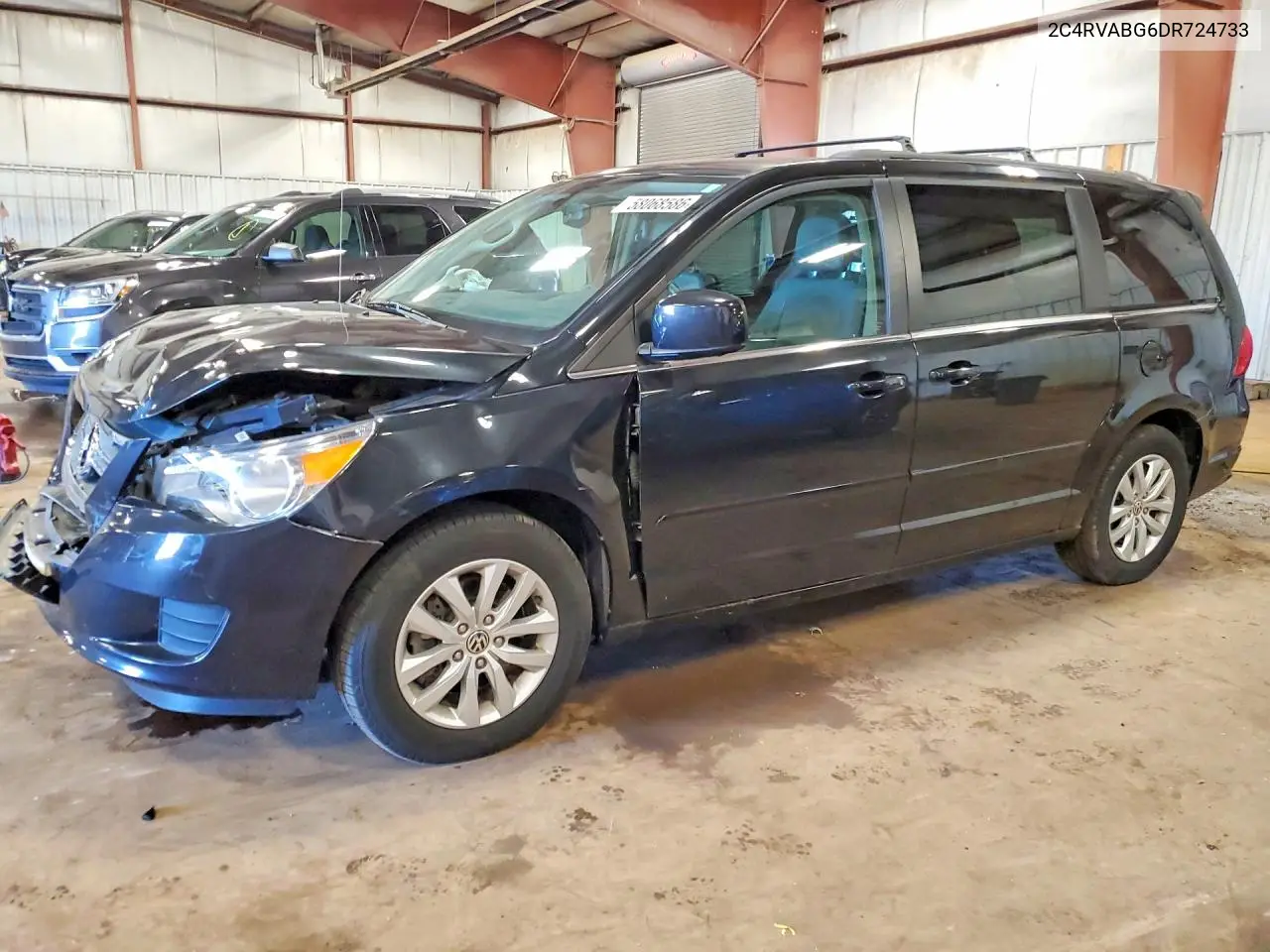 2013 Volkswagen Routan Se VIN: 2C4RVABG6DR724733 Lot: 58068586