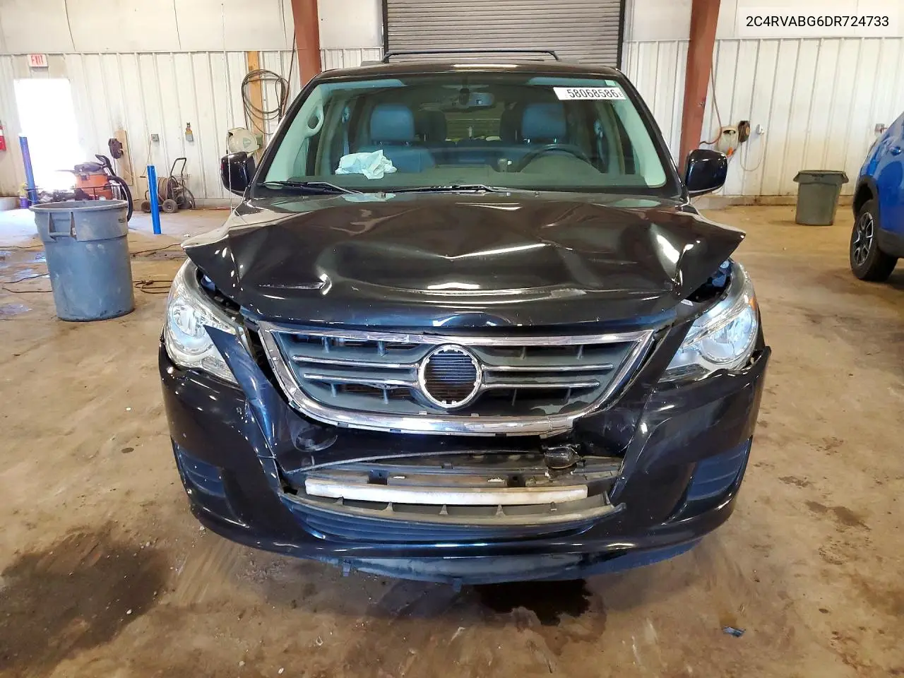 2013 Volkswagen Routan Se VIN: 2C4RVABG6DR724733 Lot: 58068586