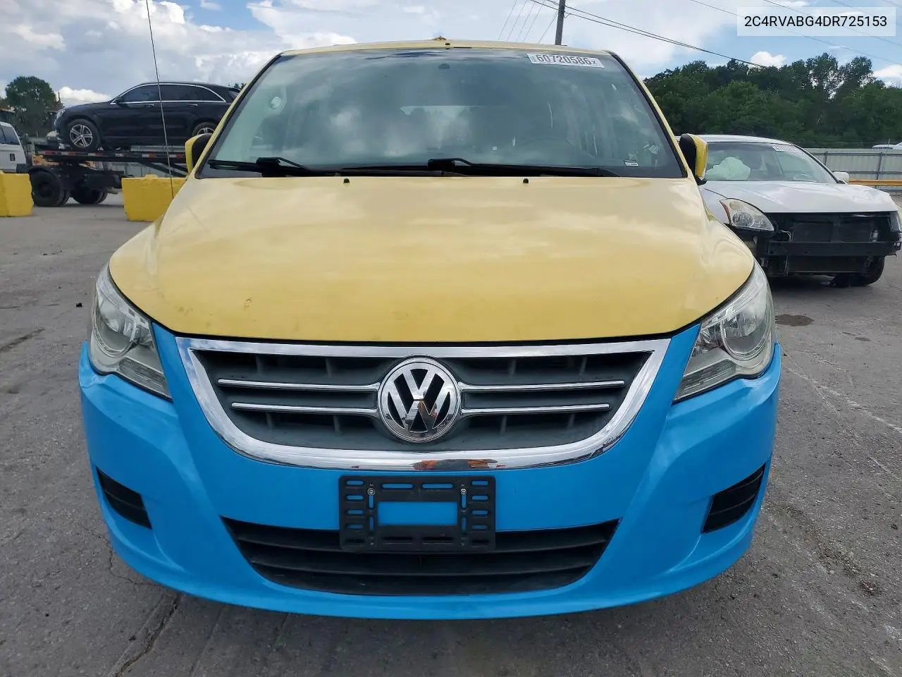 2013 Volkswagen Routan Se VIN: 2C4RVABG4DR725153 Lot: 60720586