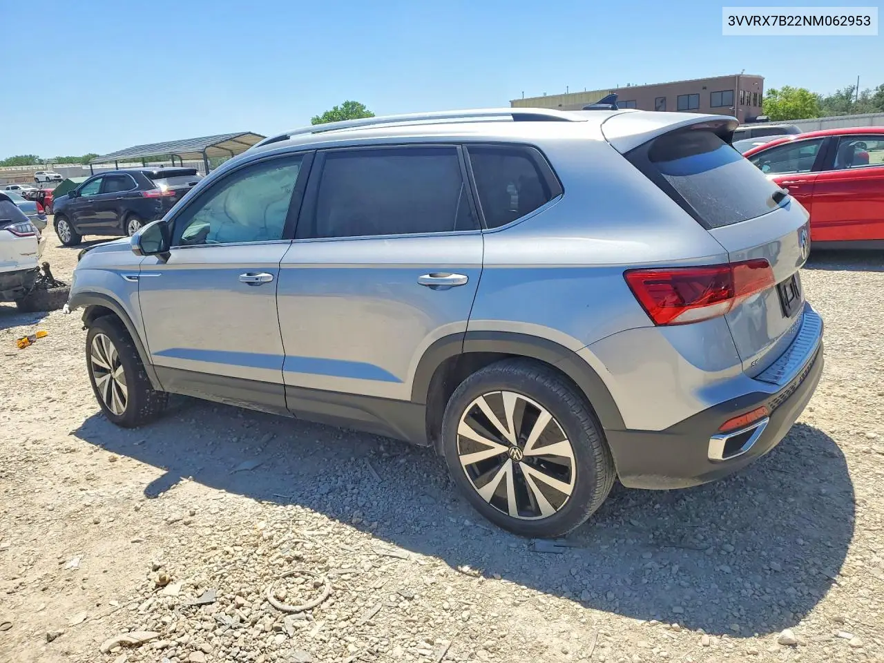 2022 Volkswagen Taos Se VIN: 3VVRX7B22NM062953 Lot: 56506906
