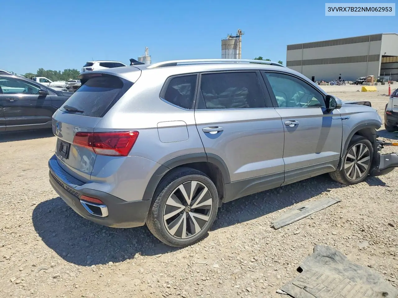 2022 Volkswagen Taos Se VIN: 3VVRX7B22NM062953 Lot: 56506906