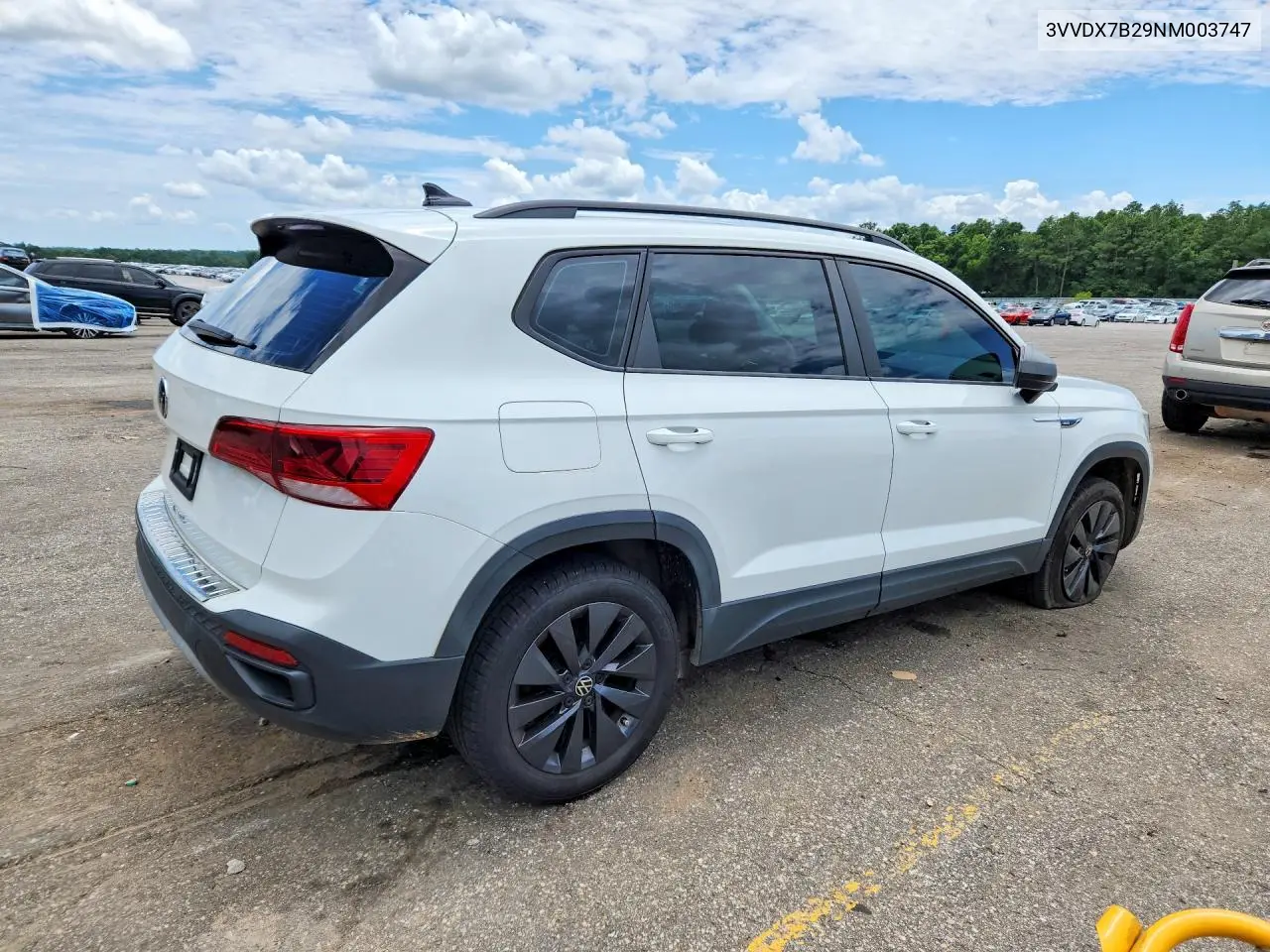 2022 Volkswagen Taos S VIN: 3VVDX7B29NM003747 Lot: 56573196