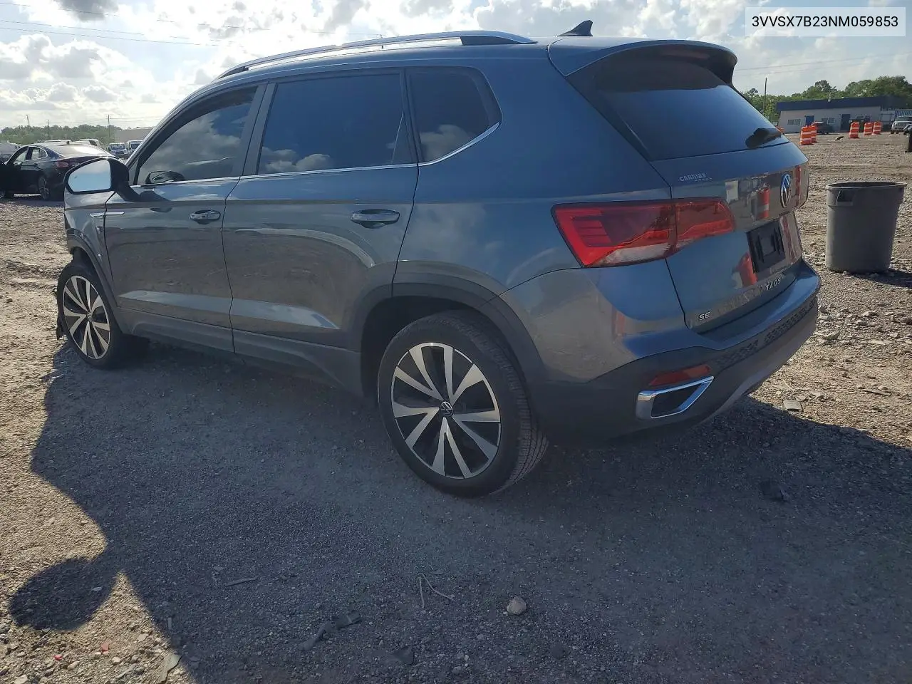 2022 Volkswagen Taos Se VIN: 3VVSX7B23NM059853 Lot: 56769446