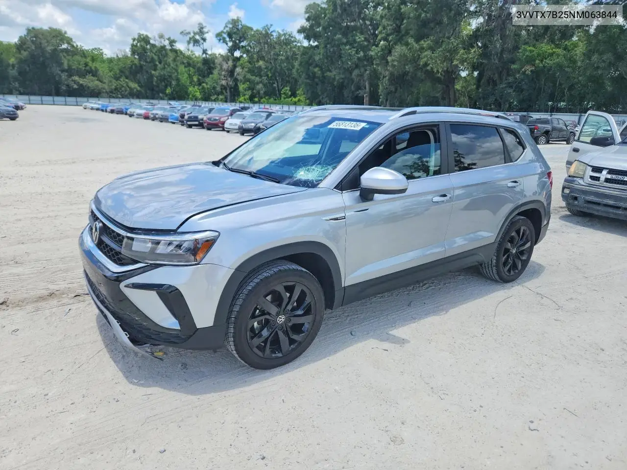 2022 Volkswagen Taos Se VIN: 3VVTX7B25NM063844 Lot: 56813136