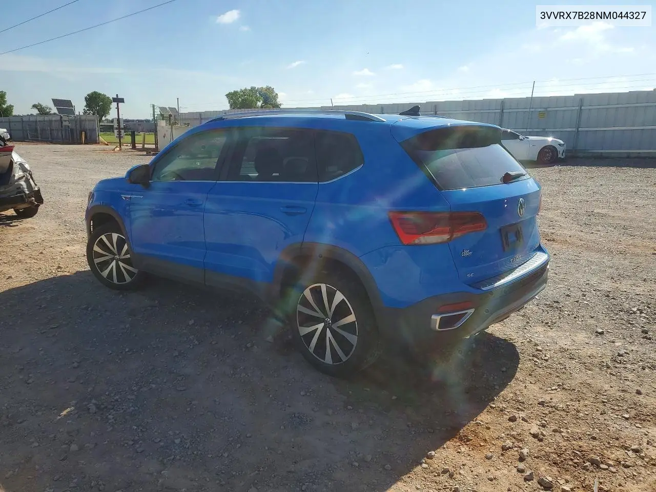 2022 Volkswagen Taos Se VIN: 3VVRX7B28NM044327 Lot: 57213036