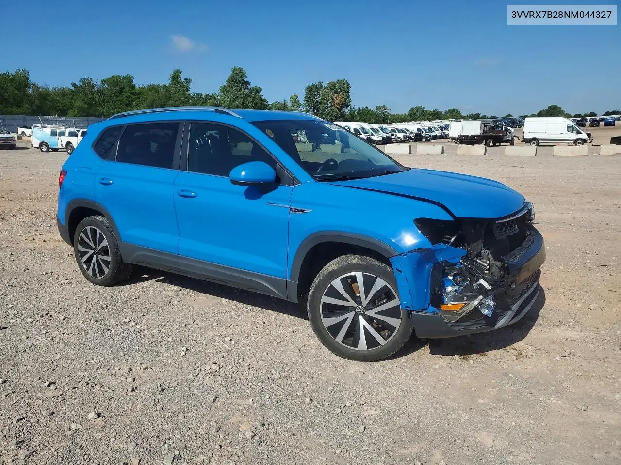 2022 Volkswagen Taos Se VIN: 3VVRX7B28NM044327 Lot: 57213036