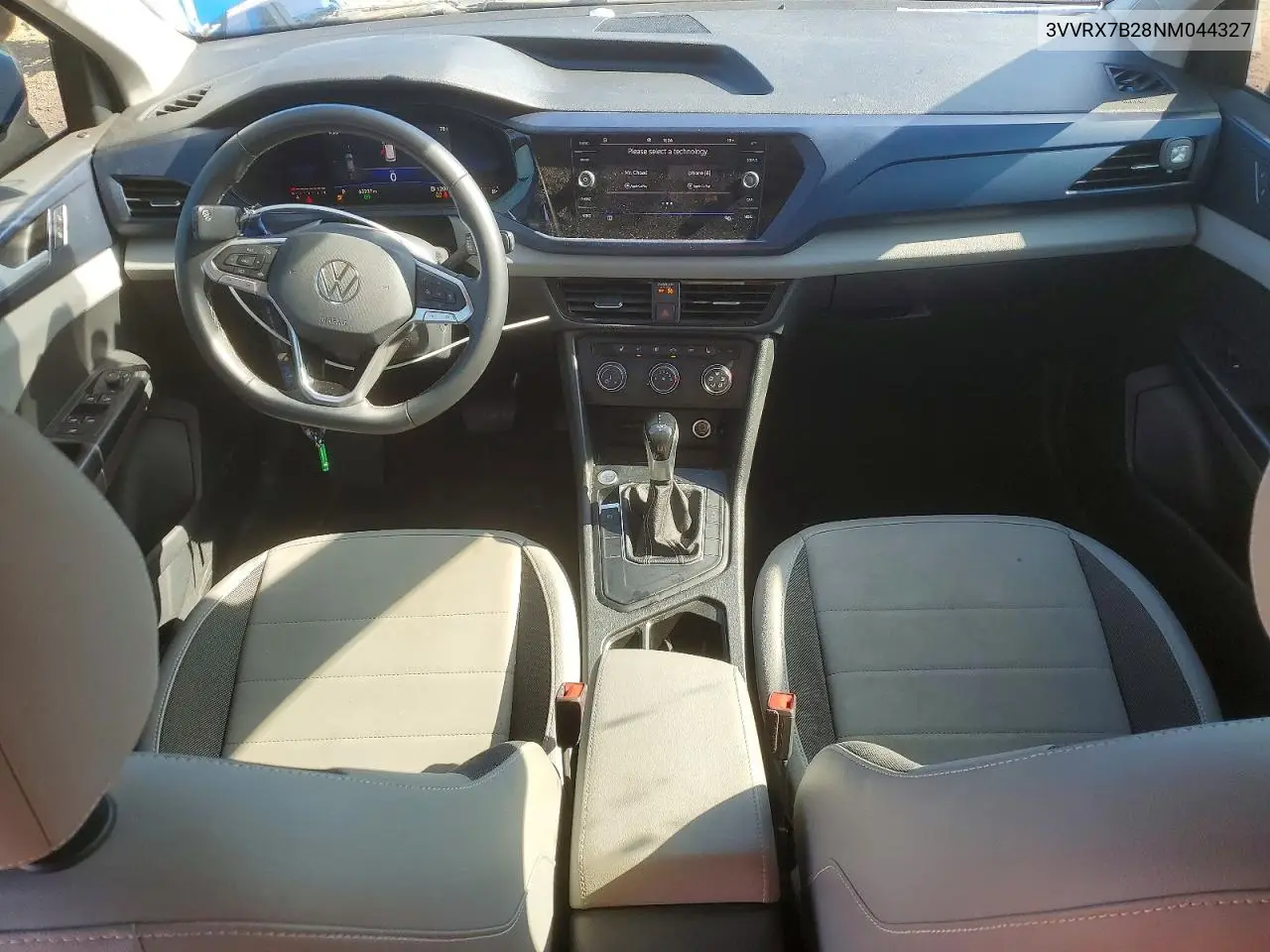 2022 Volkswagen Taos Se VIN: 3VVRX7B28NM044327 Lot: 57213036