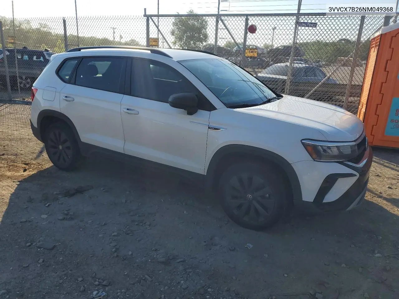 2022 Volkswagen Taos S VIN: 3VVCX7B26NM049368 Lot: 57418826