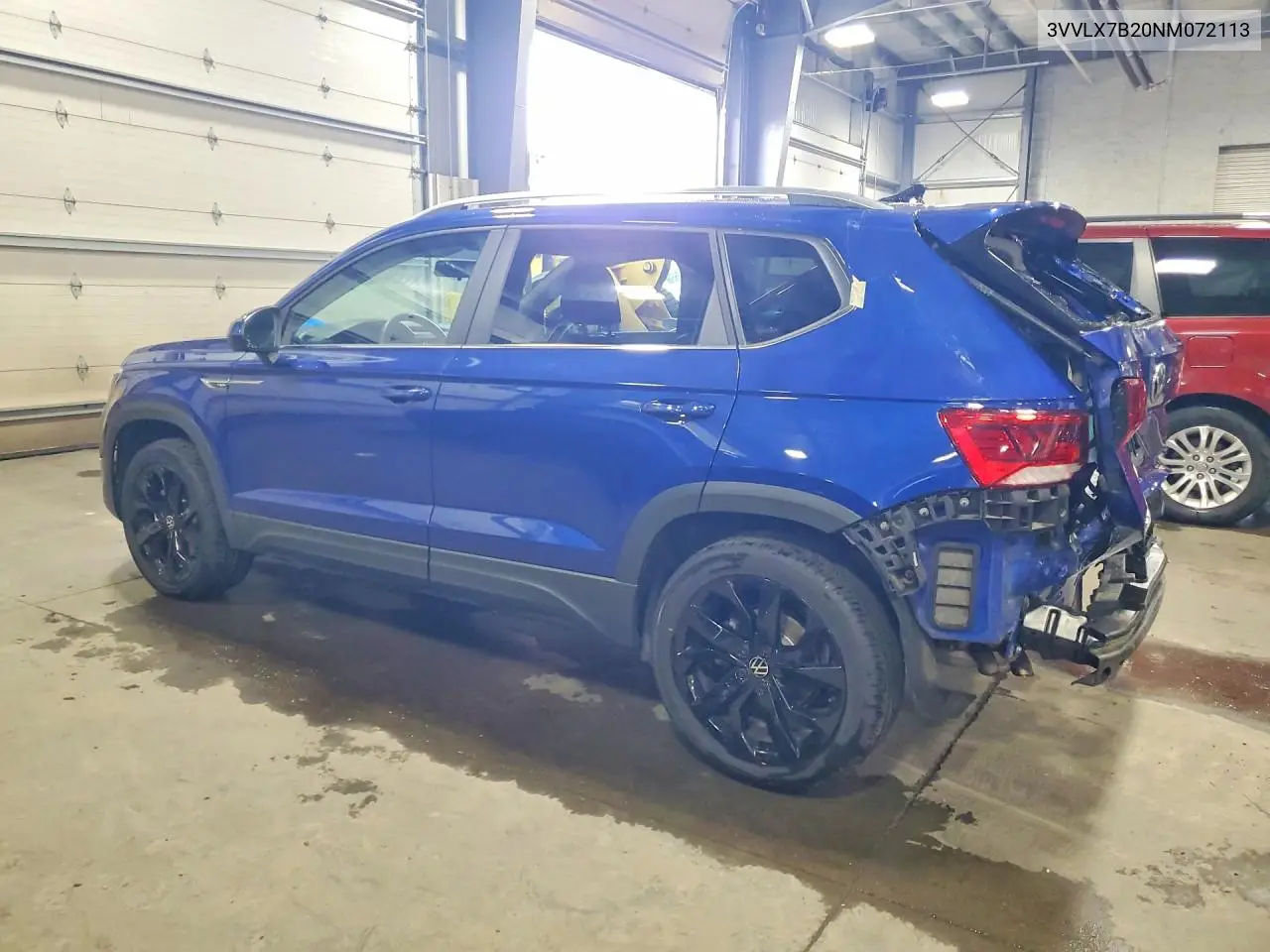 2022 Volkswagen Taos Se Iq Drive VIN: 3VVLX7B20NM072113 Lot: 57573596
