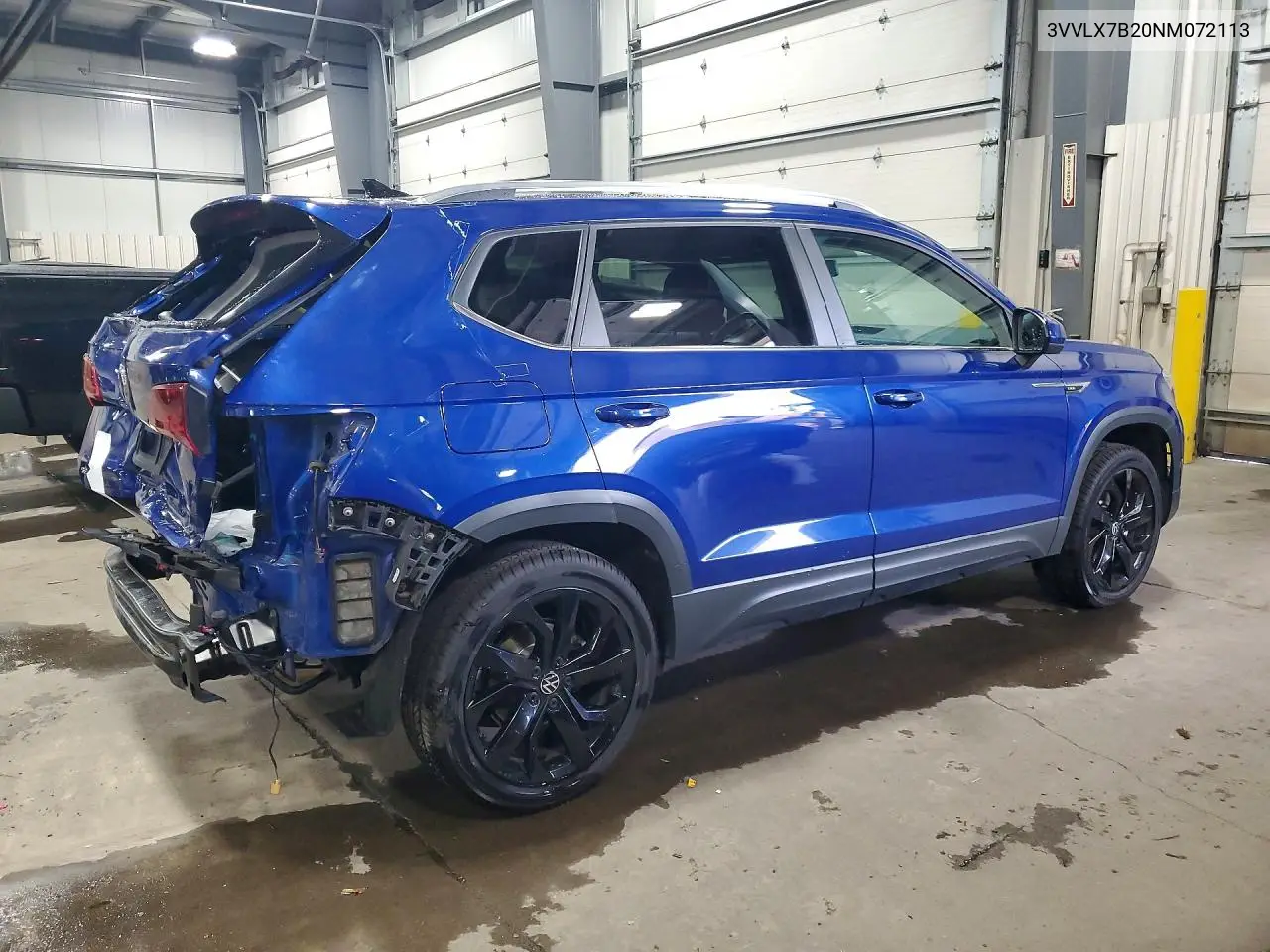 2022 Volkswagen Taos Se Iq Drive VIN: 3VVLX7B20NM072113 Lot: 57573596