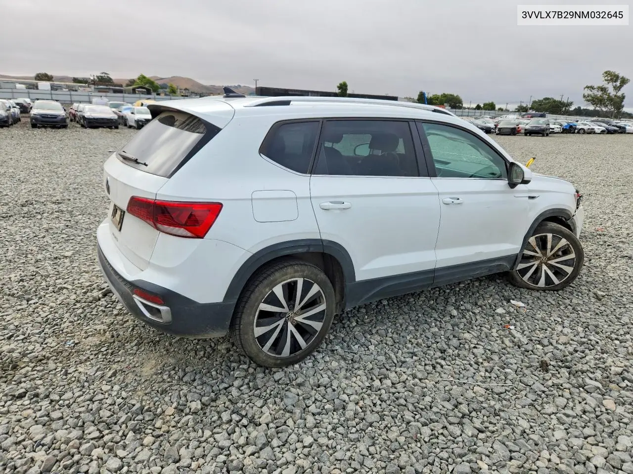 2022 Volkswagen Taos Se Iq Drive VIN: 3VVLX7B29NM032645 Lot: 57632946