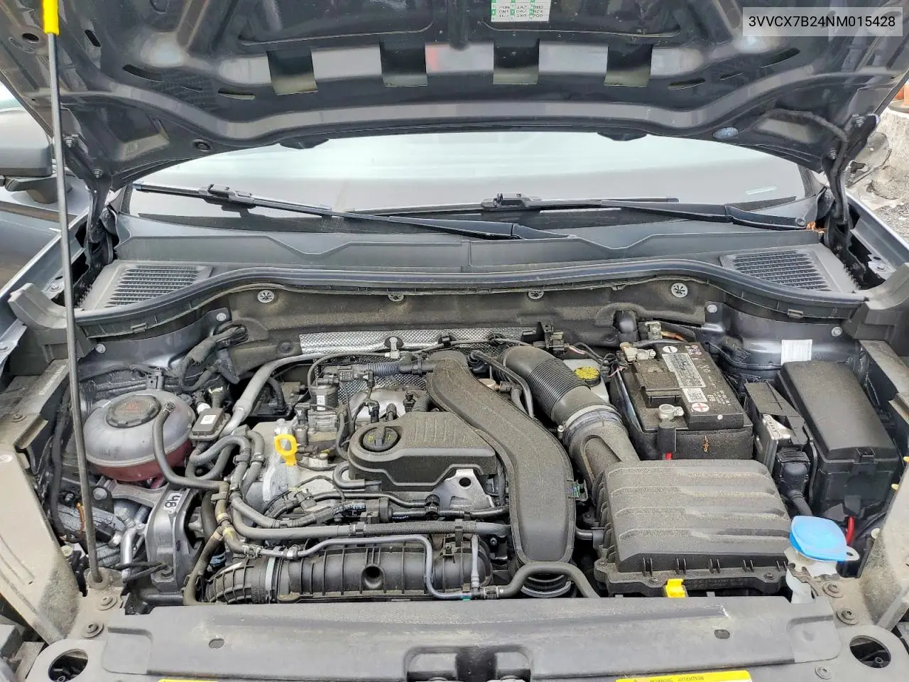 2022 Volkswagen Taos S VIN: 3VVCX7B24NM015428 Lot: 58160266