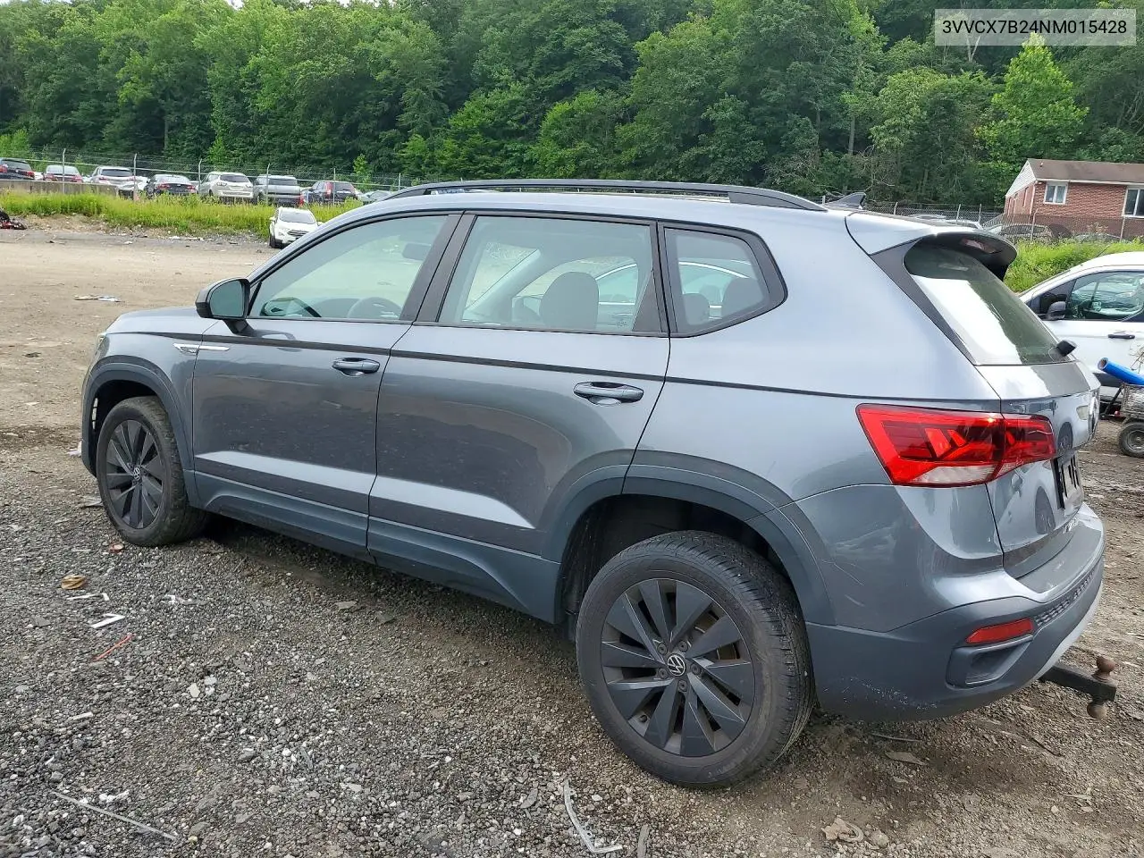 2022 Volkswagen Taos S VIN: 3VVCX7B24NM015428 Lot: 58160266