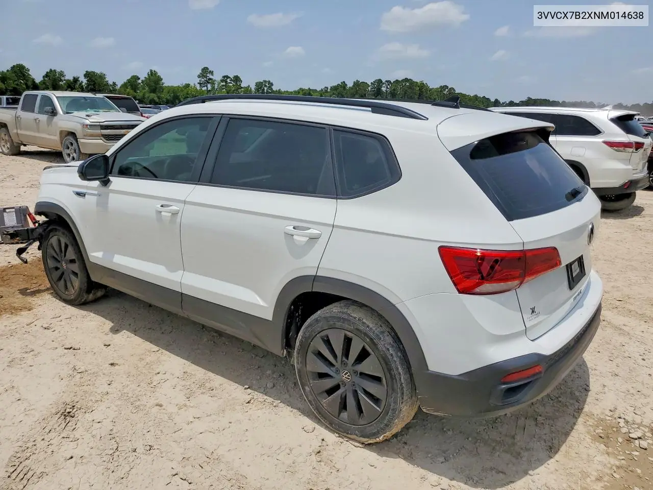 2022 Volkswagen Taos S VIN: 3VVCX7B2XNM014638 Lot: 58367096